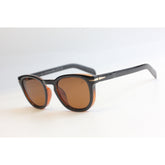 David Beckham - 4099 - Brown - Polarized - Acetate - Oval Round - Sunglasses - Eyewear