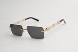 VERSACE-V1-Rimless-Rectangle-Metal-Sunglasses