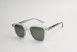 Transparent frame with sunglasses