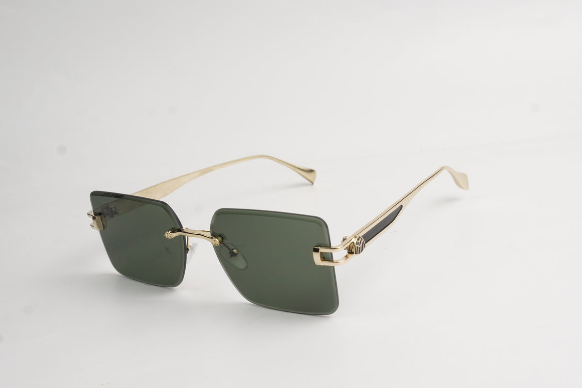 Rimless sunglasses
