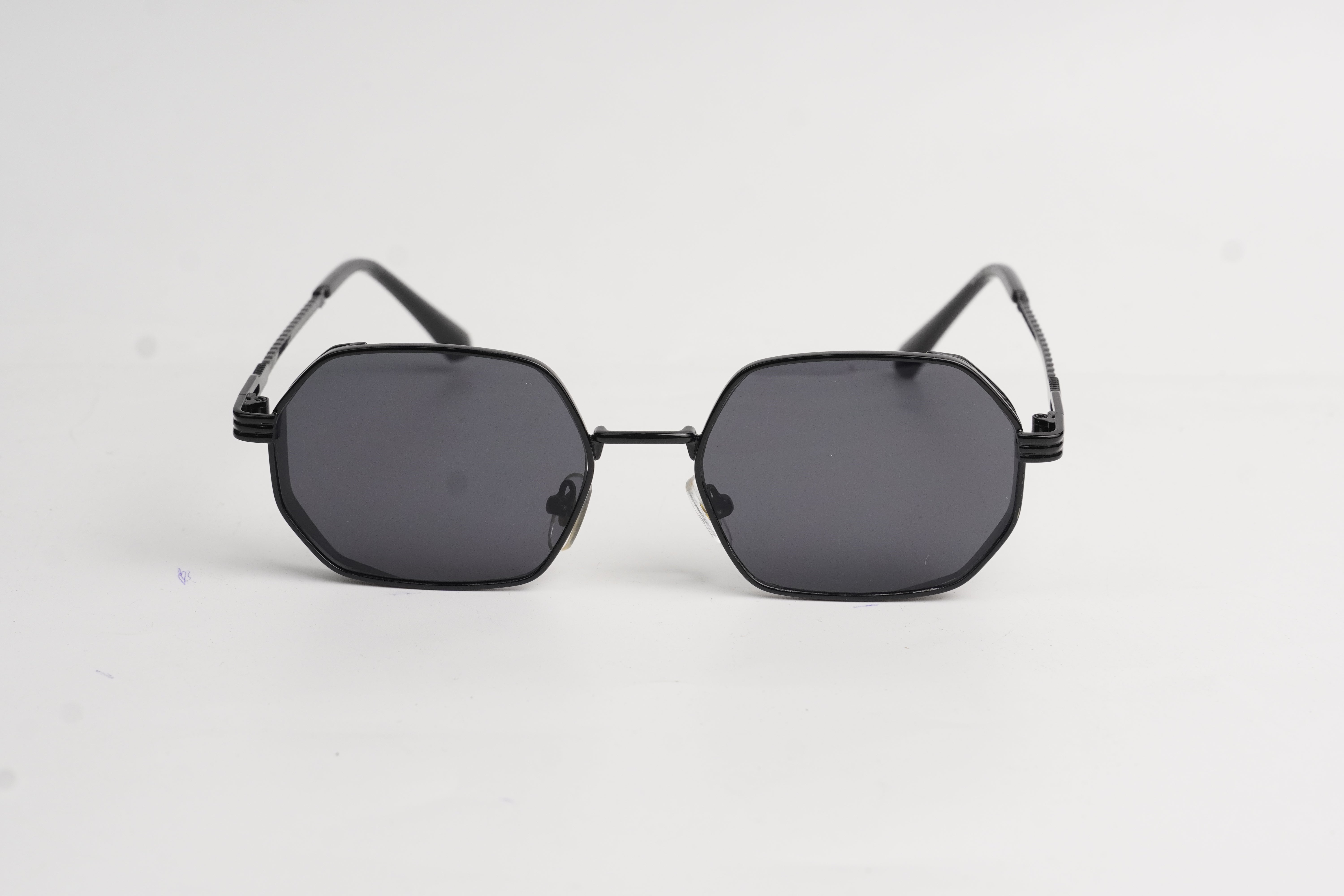 OLD MONEY-Metal-Slim-Hexagon-Sunglasses