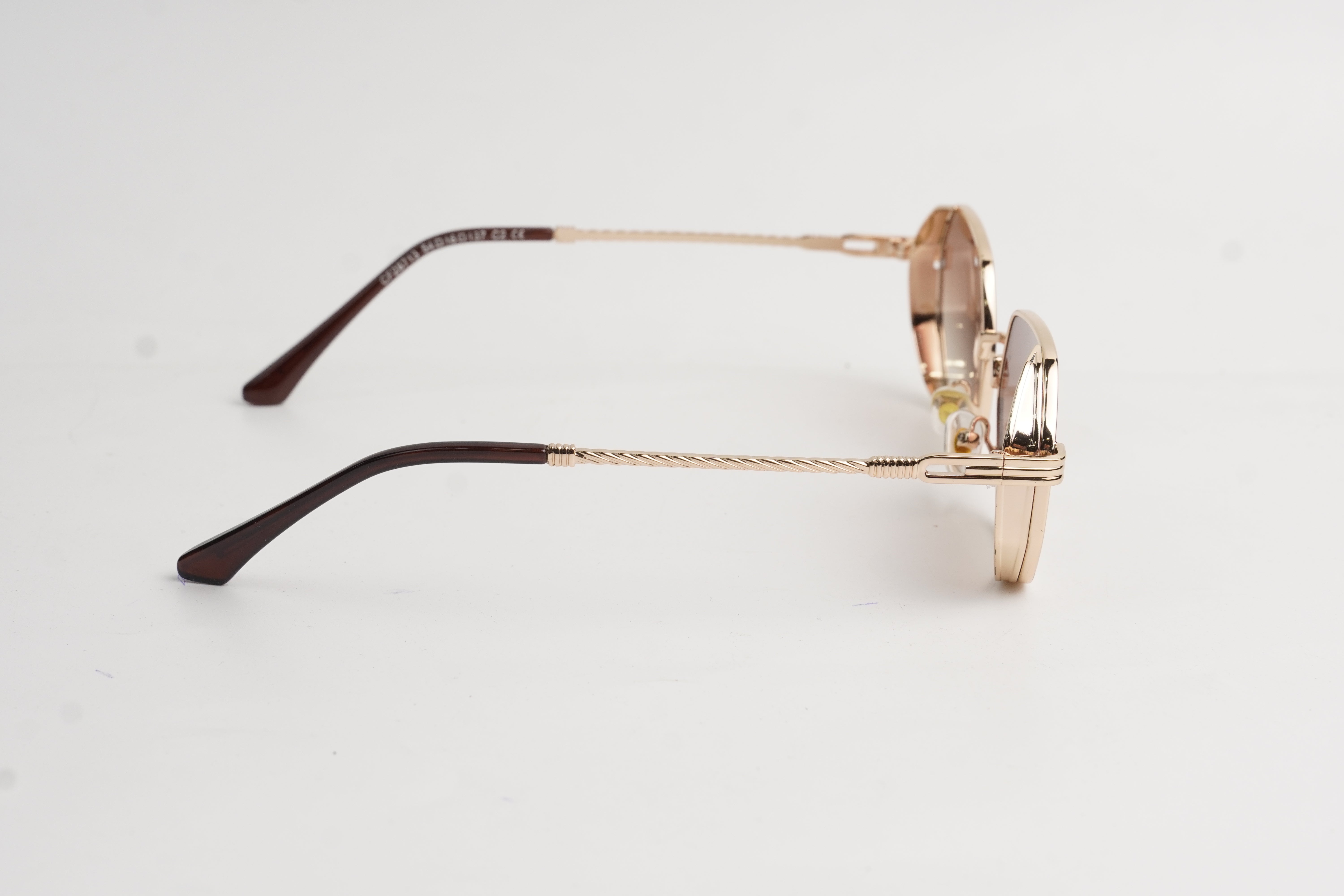 OLD MONEY-Metal-Slim-Hexagon-Sunglasses