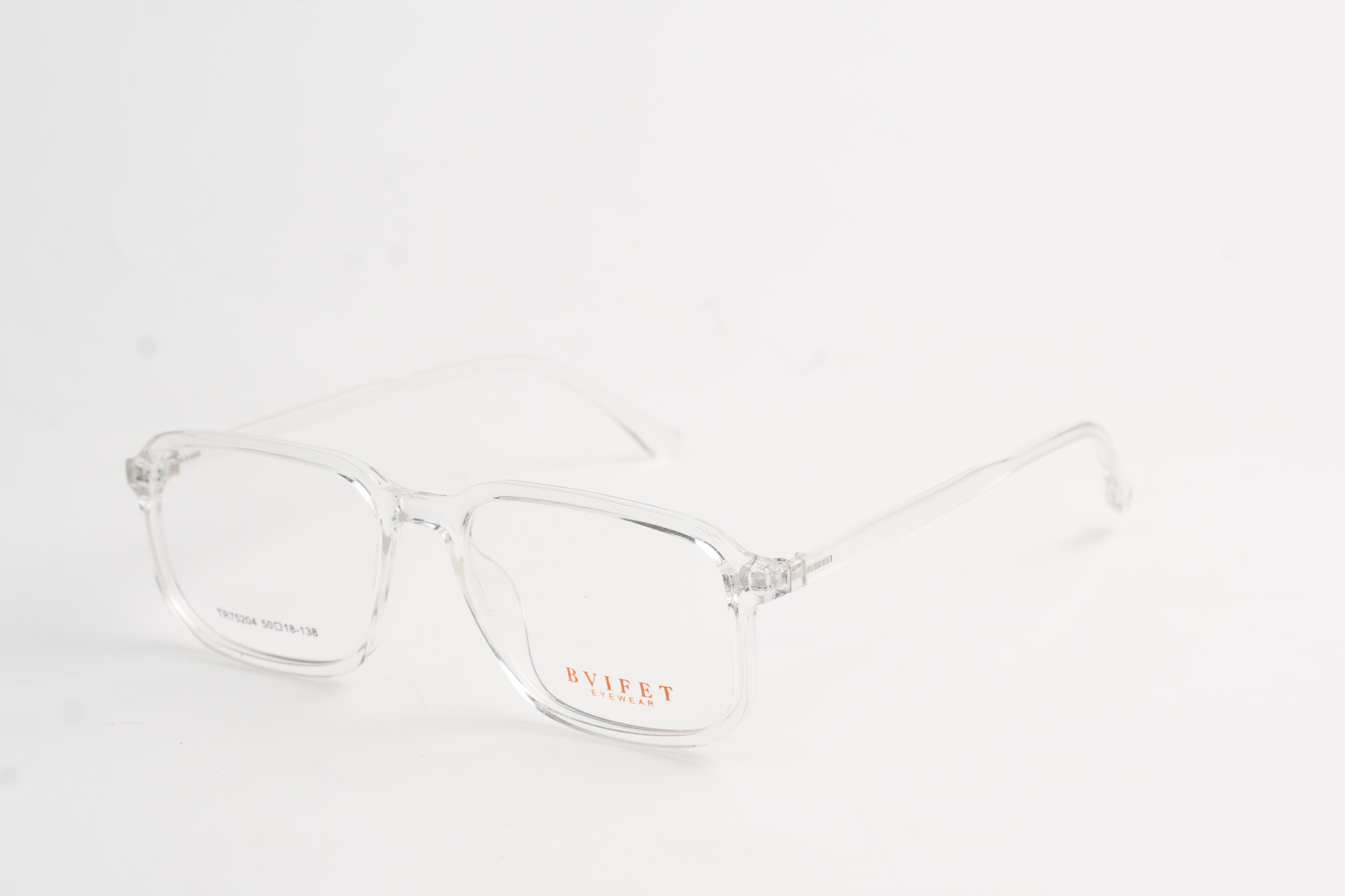 Transparent eyeglasses