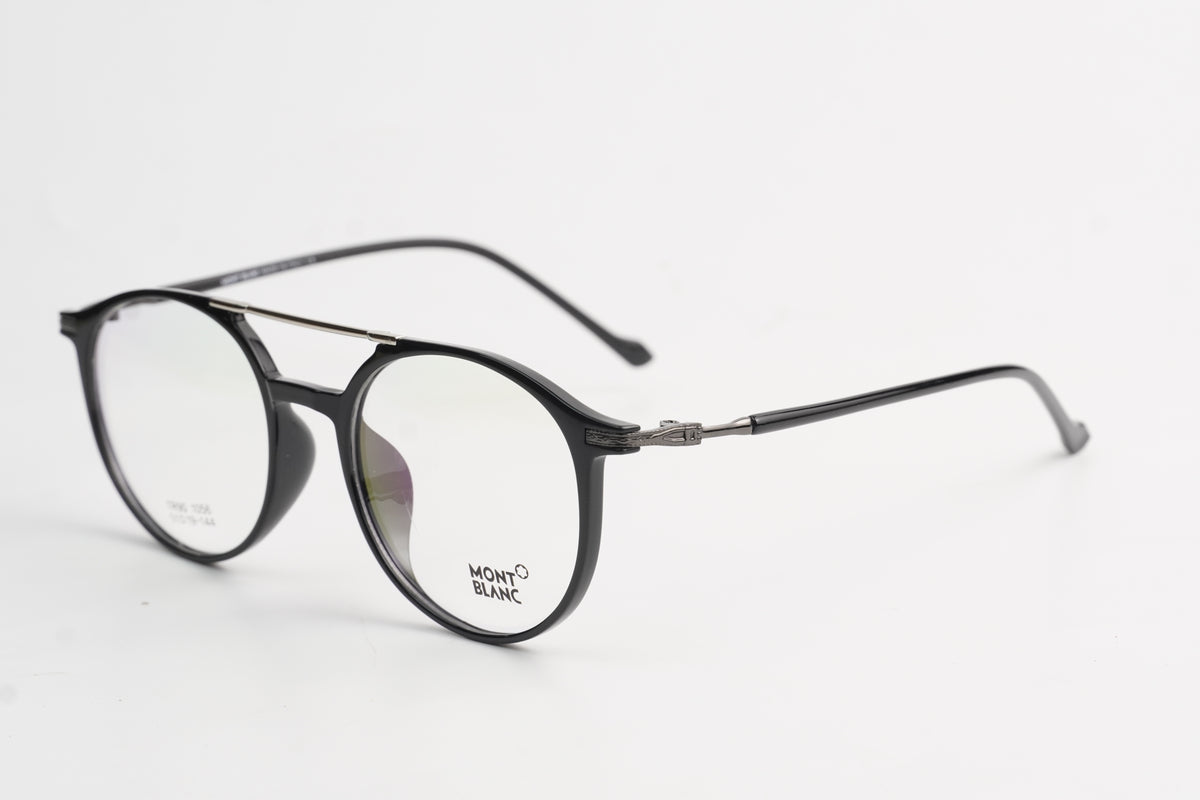 Mont blanc-1056-TR-Black- Double bridge-Round