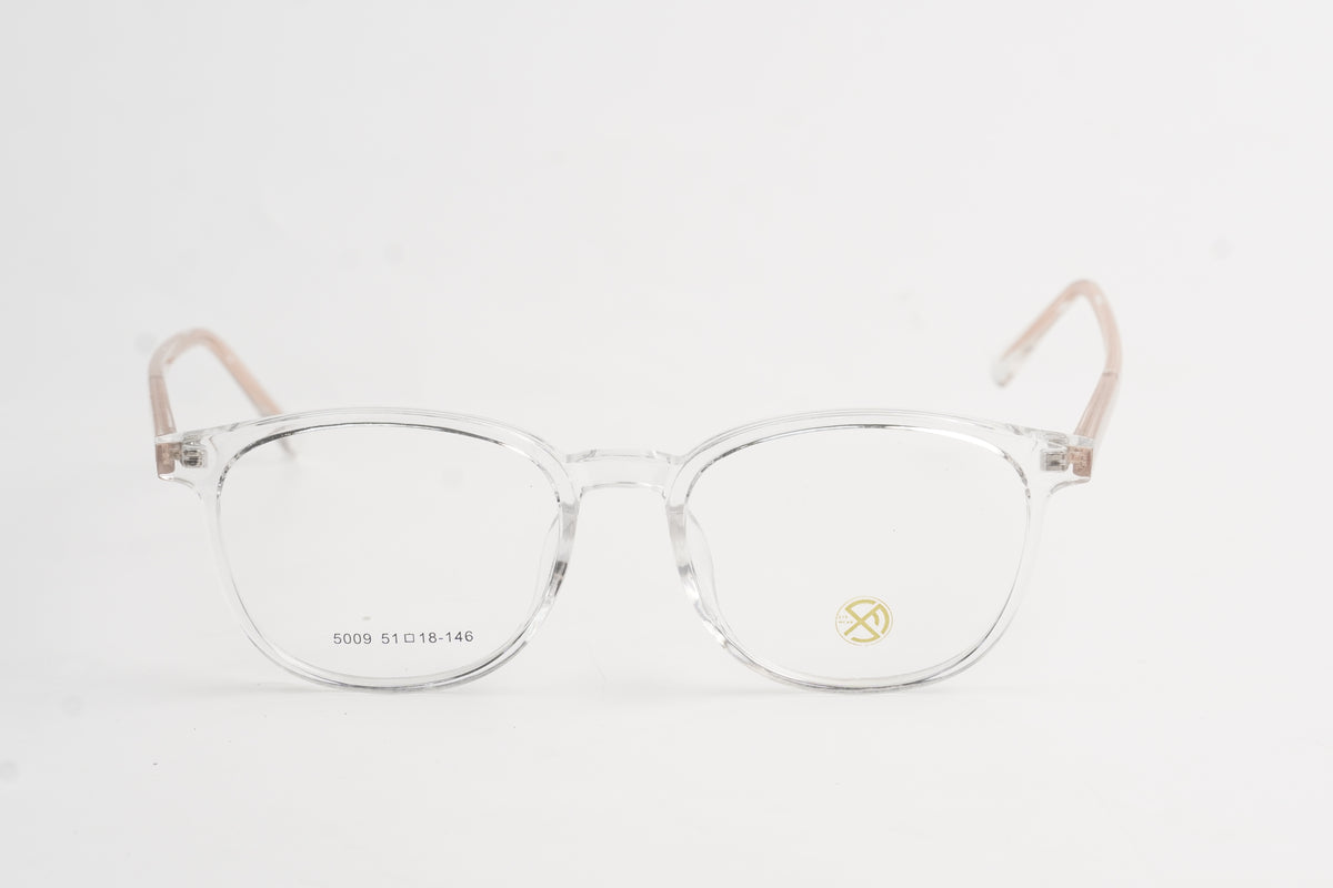 Transparent eyeglasses