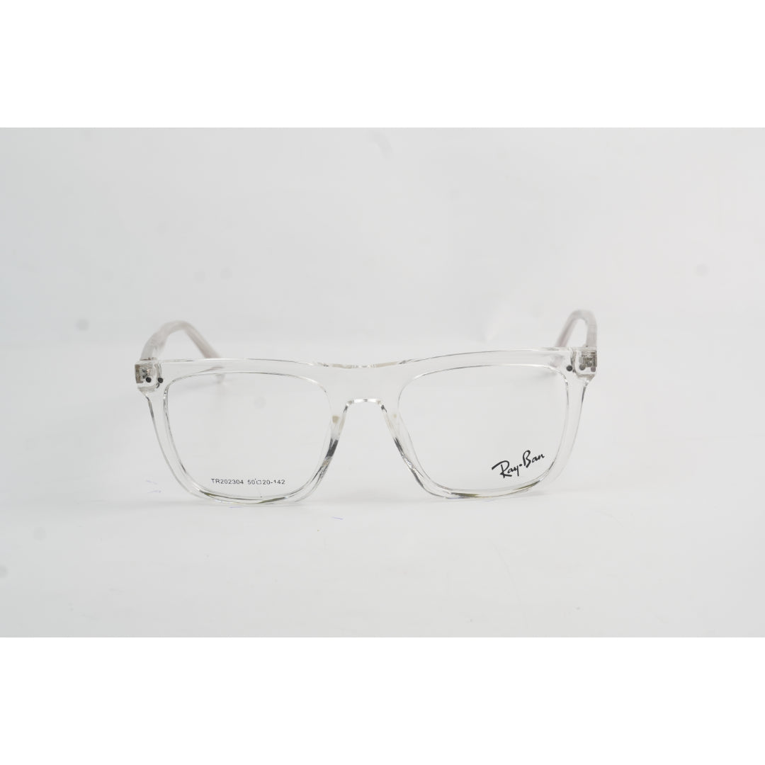 Rayban-0006-Transparent-Acetate-square-screen protection