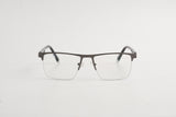 David Jacob-8008-Half Rimless-Rectangle-Metal