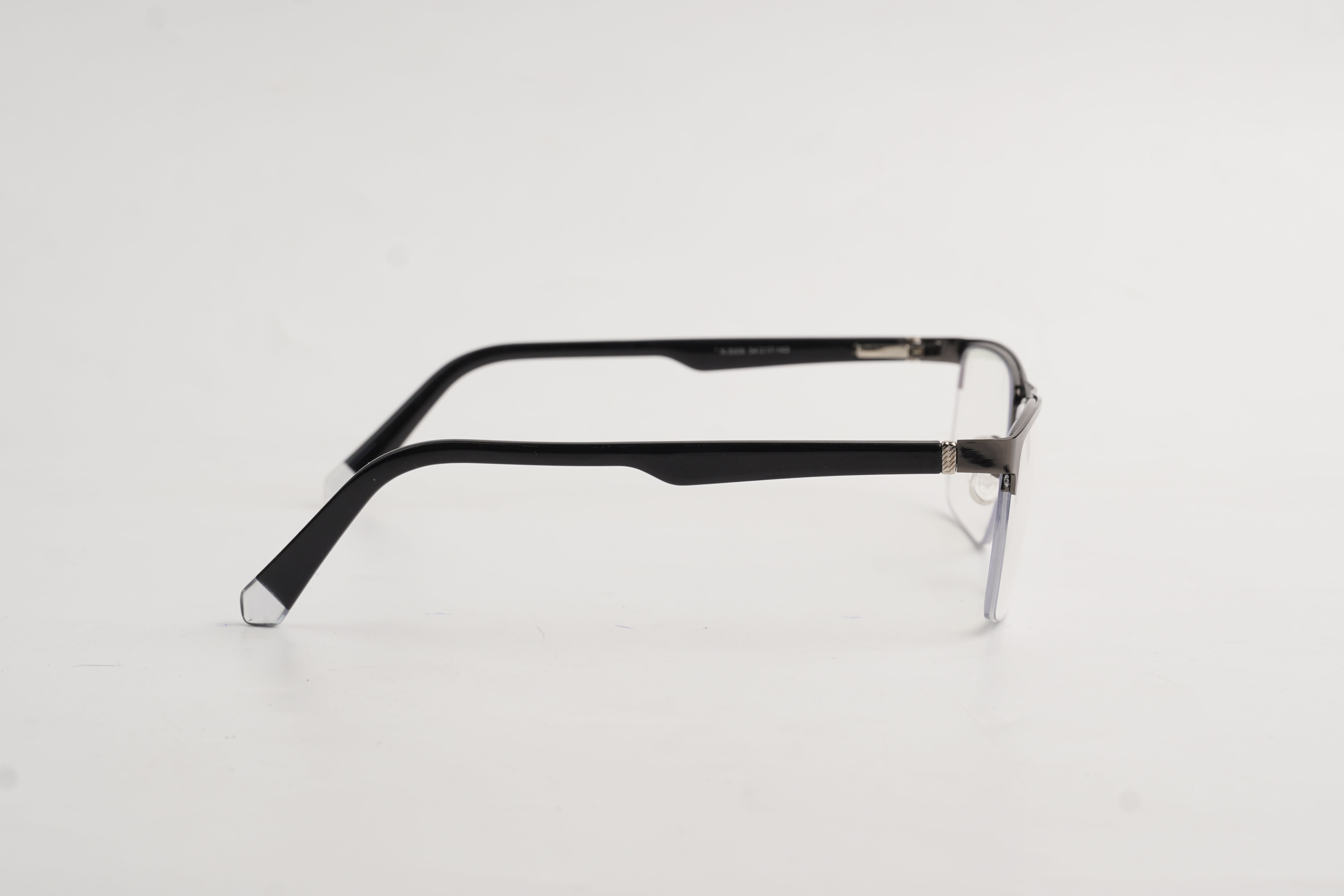 David Jacob-8008-Half Rimless-Rectangle-Metal