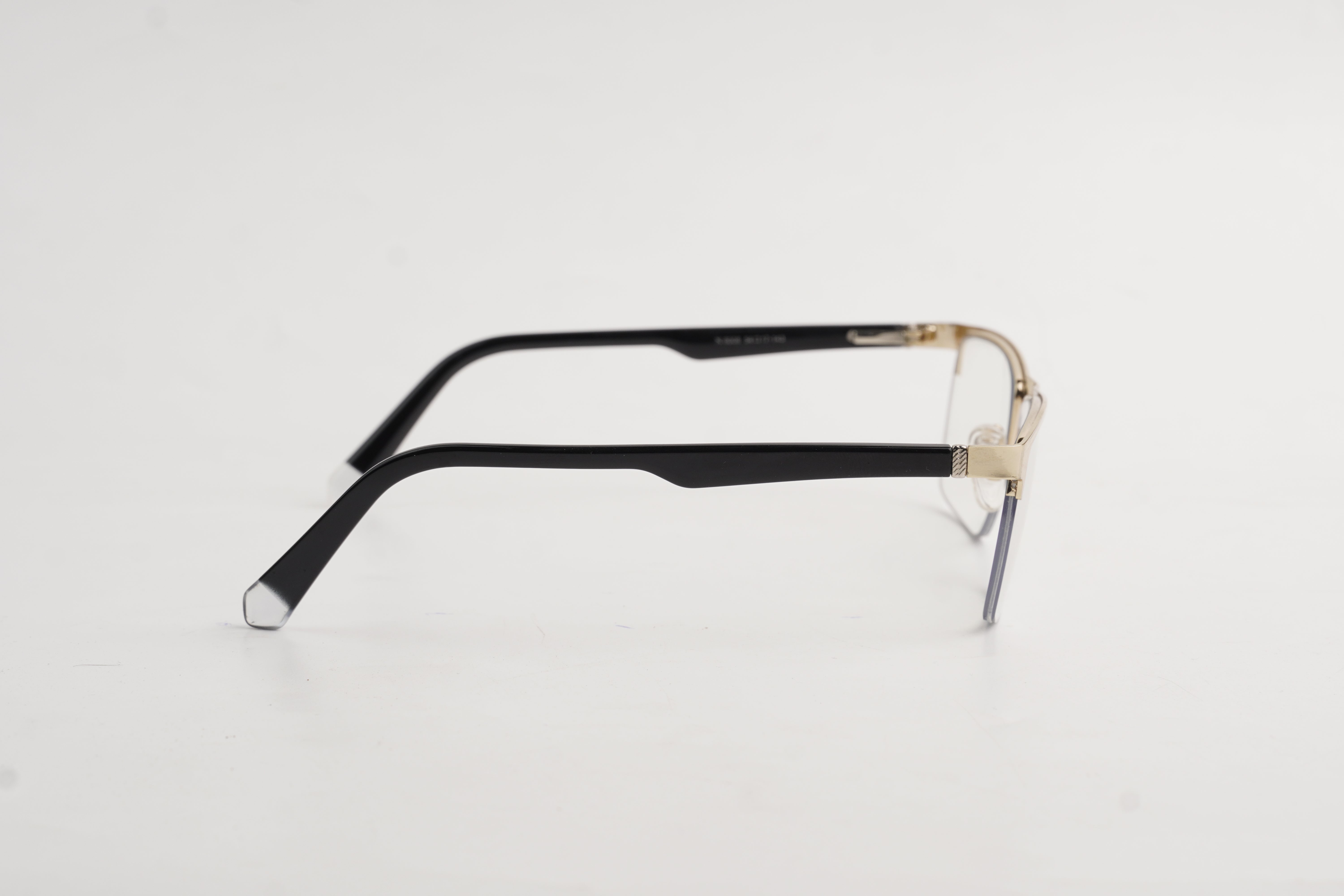 David Jacob-8008-Half Rimless-Rectangle-Metal