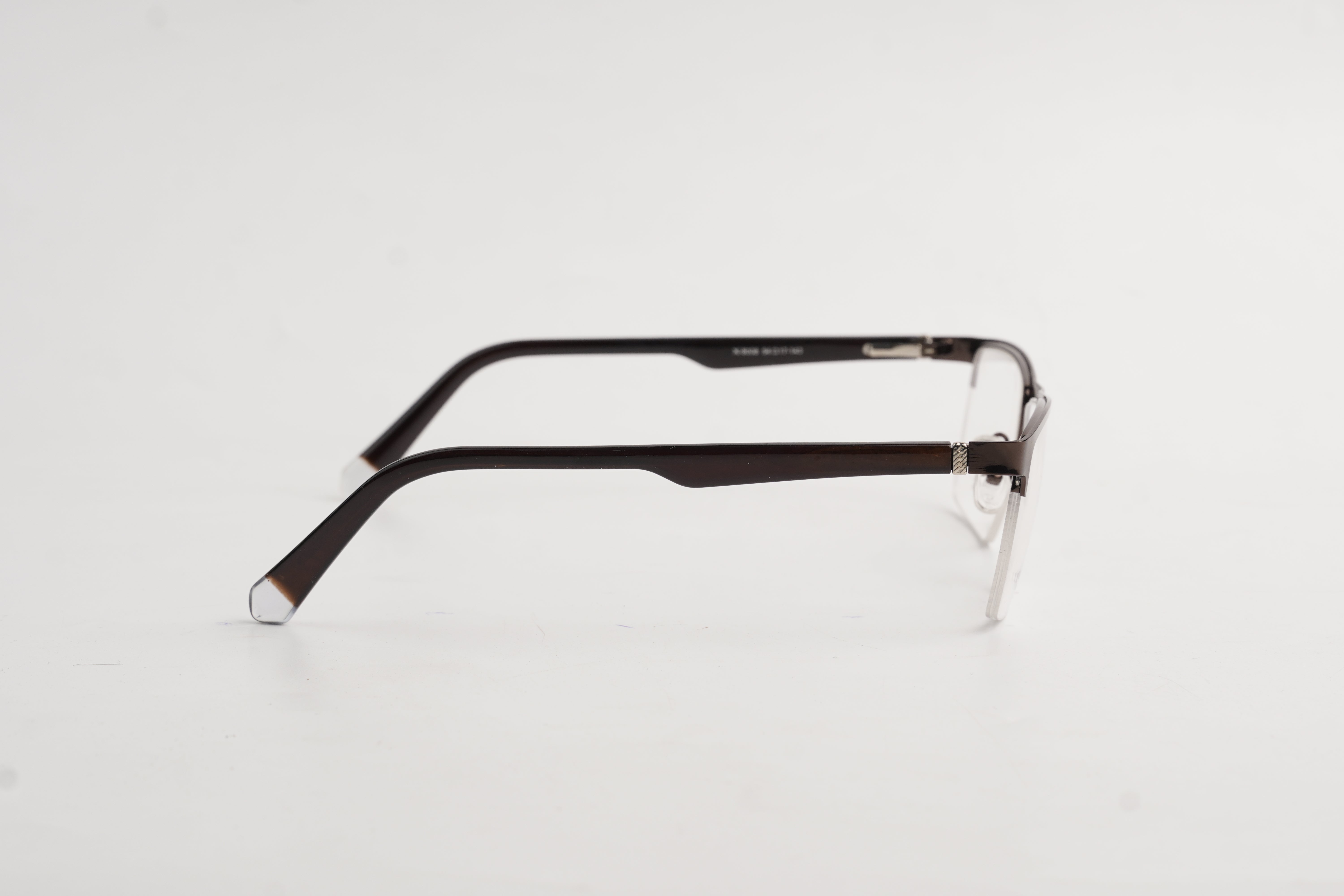 David Jacob-8008-Half Rimless-Rectangle-Metal