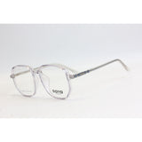 Transpaent frame with transition lens