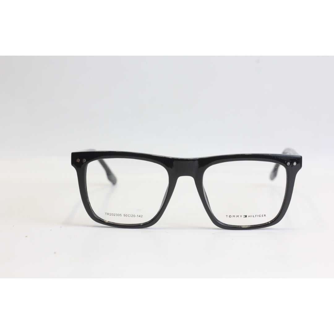 Tommy hilfger-0005-Black-Square-Acetate-Screen protection