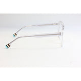 AKSDAR-0028-Greyish Transparent-Double bridge-Square-Acetate-Screen protection