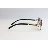 Panther - R87 - Golden - Rimless - Metal - Square - Sunglasses - Eyewear