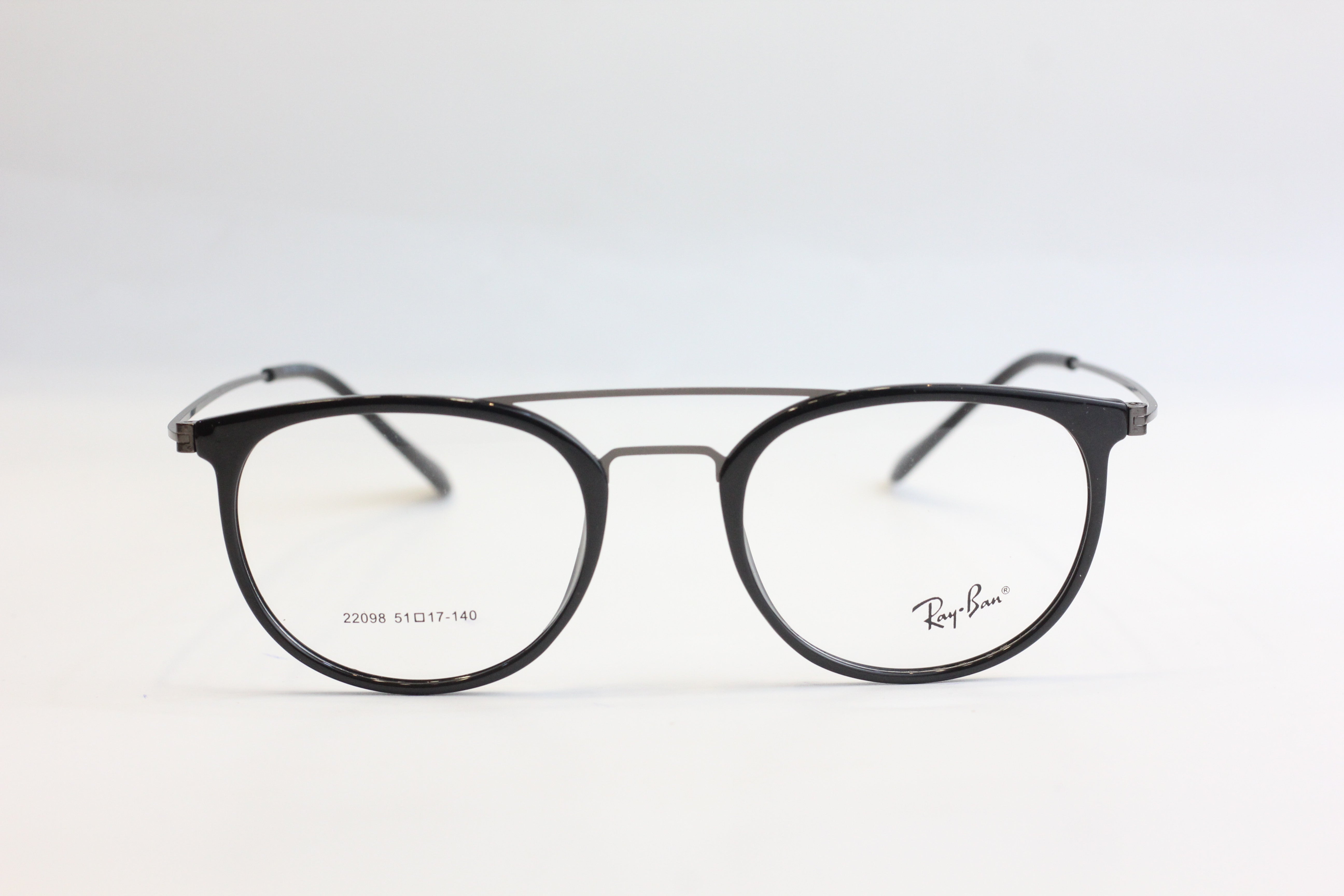 Ray ban-0041-Round-Double bridge-black-Screen protection
