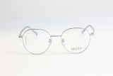 Gucci-0048-Metal-Round-Silver