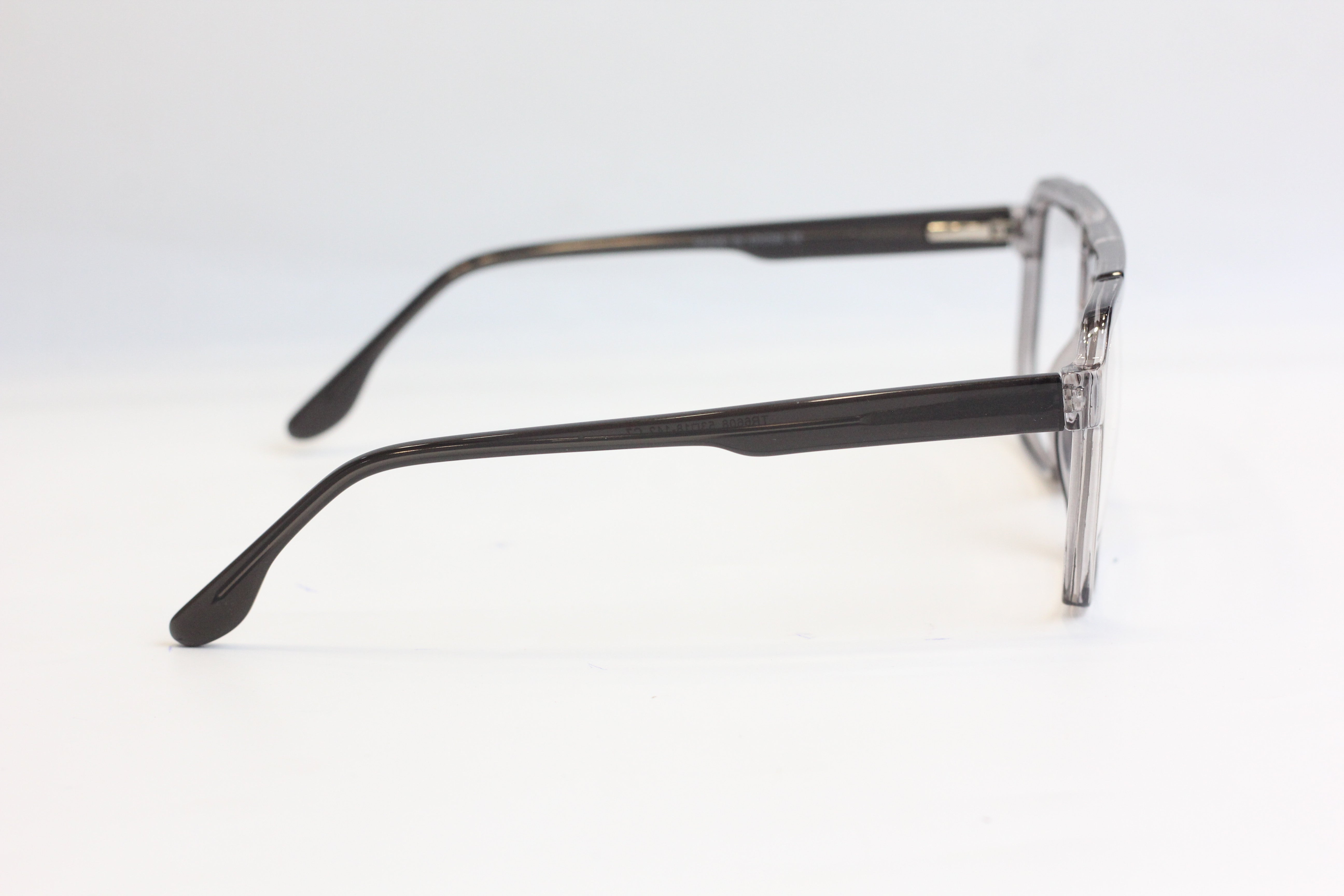 Bold-0042-Square-Grey-Double Bridge-Acetate